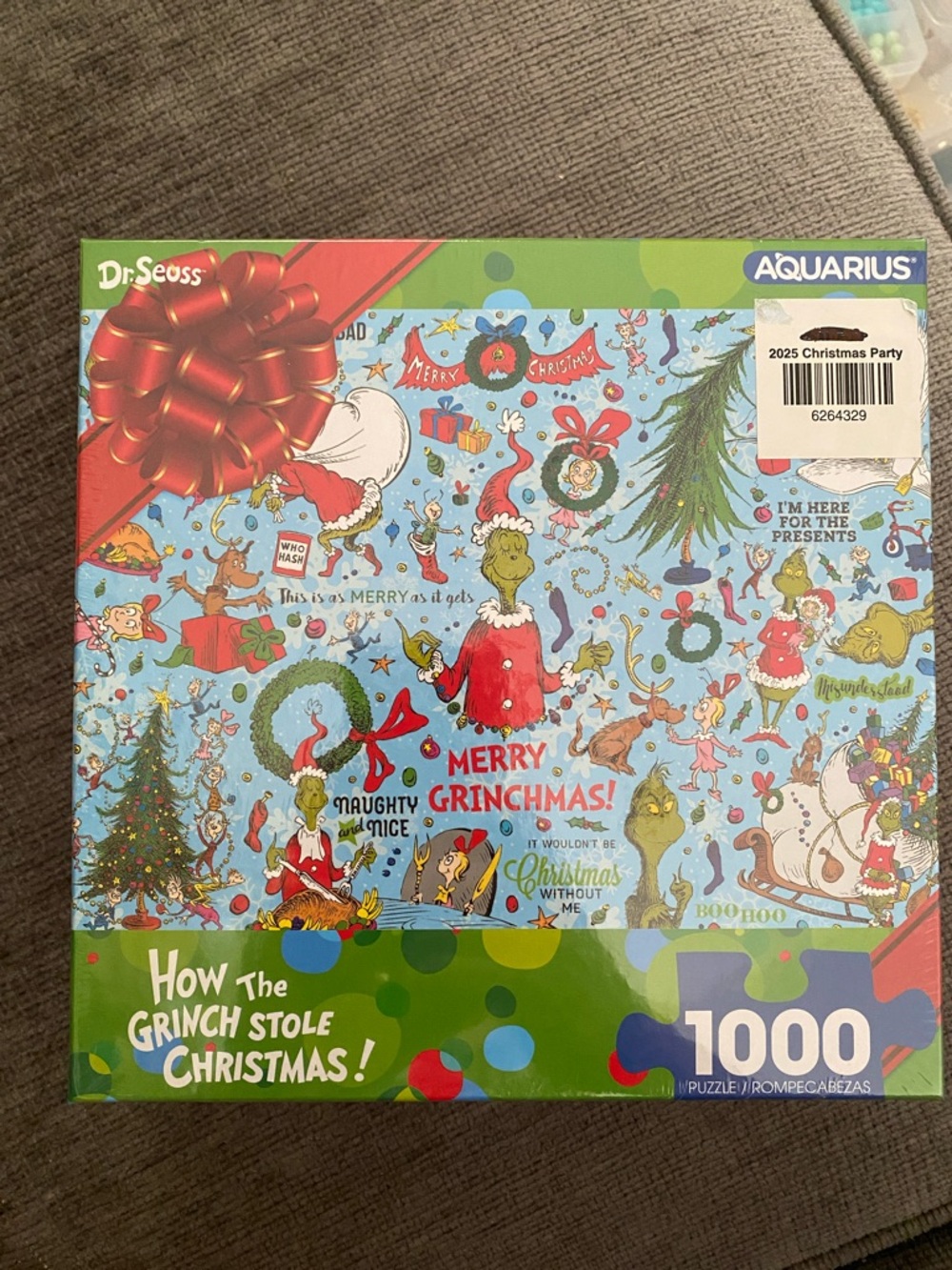 New! Grinch Puzzle 1000 pieces 2025 NIP